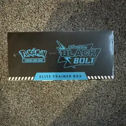 POKEMON TCG-SCARLET & VIOLET BLACK BOLT ETB ELITE TRAINER BOX FACTORY SEALED - Image 5