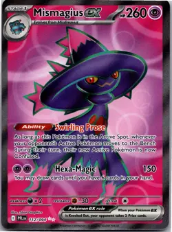Mismagius ex 112/094 Ultra Rare Phantasmal Flames Pokemon Holo Near Mint - Image 1