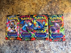 Phantasmal Flames Pokemon Booster Pack Lot of 4 Art Set Factory Sealed - Image 1