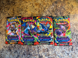 Phantasmal Flames Pokemon Booster Pack Lot of 4 Art Set Factory Sealed - Image 2