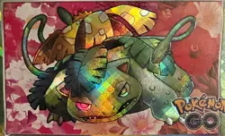Radiant Venusaur Japanese Pokemon Go Expansion 004/071 Sparkling Holo Mint - Image 3