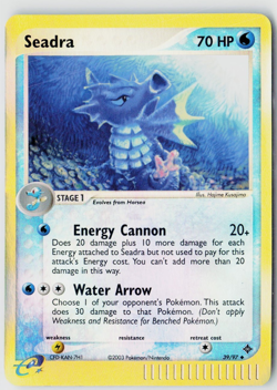 Pokemon TCG Seadra EX Dragon Reverse Holo 39/97 - Image 1
