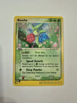 Pokemon Roselia EX Team Magma vs Team Aqua Holo Rare 9/97 TCG Card - Image 1