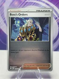 Boss's Orders 114/132 Reverse Holo - Pokemon Mega Evolution - Image 1