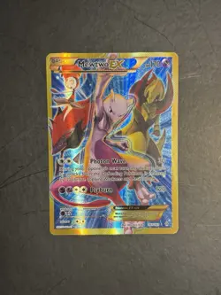 Pokemon TCG Mewtwo ex 163/162 Breakthrough Full Art Holo Secret Rare English 170 - Image 4