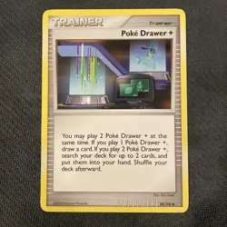 Poke Drawer + 89/100 Pokemon Stormfront Uncommon 2008 LP - Image 1
