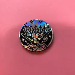 Pokemon TCG Collectible Coin Ceruledge Silver Pixel Holofoil Japanese F/S - Image 1