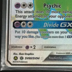 Espeon GX SV60/SV94 Hidden Fates - Image 3