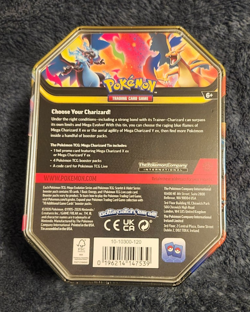 SEALED! (LOT OF 2) Pokemon TCG: Mega Charizard X and Y EX Tins - Image 2