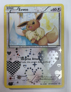 Pokemon TCG Eevee RC14/RC25 Radiant Collection Holo 2013 - Image 1