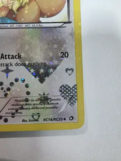 Pokemon TCG Eevee RC14/RC25 Radiant Collection Holo 2013 - Image 4