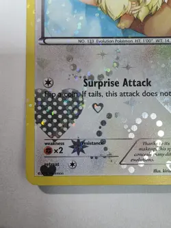 Pokemon TCG Eevee RC14/RC25 Radiant Collection Holo 2013 - Image 5