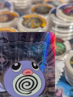 Poliwag #60 Topps Chrome Spectra Series 1 Pokemon TV Animation LP-(Dent) - Image 3