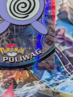 Poliwag #60 Topps Chrome Spectra Series 1 Pokemon TV Animation LP-(Dent) - Image 4