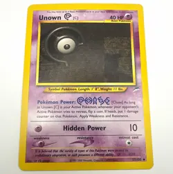 Pokemon Unown [C] Neo Destiny 57/105 Unlimited Regular Uncommon English 40 HP - Image 1