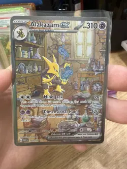 Alakazam ex 201/165 Special Illustration Rare SIR Pokemon 151 SV151 Near Mint NM - Image 1