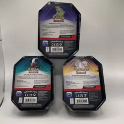 Pokemon TCG Triple Whammy Tin Sealed Destined Rivals Journey Together Set Of 3 - Image 2