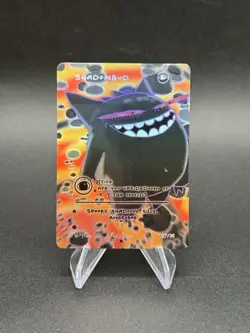 Pokederp Halloween Shadowbud Holo Gengar 27/36 Custom Derpy Card - Image 1