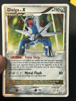 2009 Dialga LV.X DP37 MP🌀FART SWIRL🌀Promo Holo Diamond and Pearl Pokemon TCG - Image 1