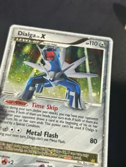 2009 Dialga LV.X DP37 MP🌀FART SWIRL🌀Promo Holo Diamond and Pearl Pokemon TCG - Image 2