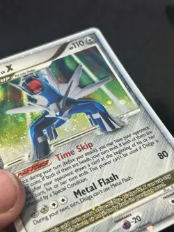 2009 Dialga LV.X DP37 MP🌀FART SWIRL🌀Promo Holo Diamond and Pearl Pokemon TCG - Image 3
