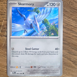 Nintendo Pokemon TCG Skarmory 060/084 PBLen Common Regular Basic HP 120 - Image 1