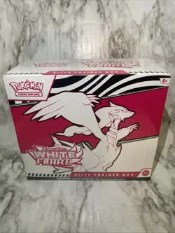 Pokemon White Flare ETB Regular Elite Trainer Box TCG Sealed - Image 1