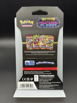 Pokemon TCG Mega Evolution Phantasmal Flames Sleeved Booster Pack Lot Of 4 - Image 3