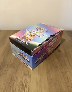 Pokemon TCG Prismatic Evolutions Booster Bundle x10 Display Case Unsealed - Image 1