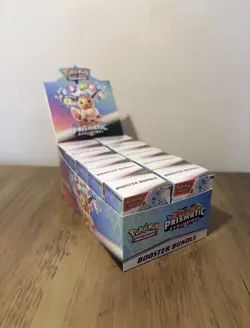 Pokemon TCG Prismatic Evolutions Booster Bundle x10 Display Case Unsealed - Image 3