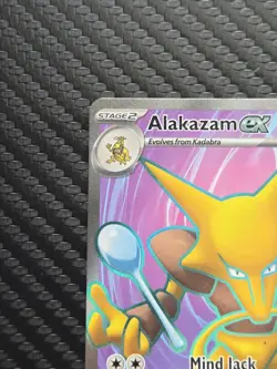 Alakazam EX 188/165 Scarlet & Violet 151 Holo English Pokemon TCG - Image 2