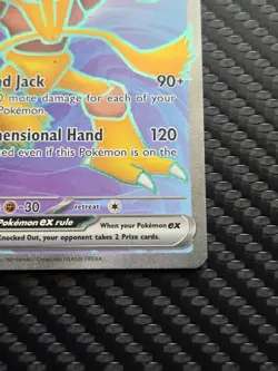 Alakazam EX 188/165 Scarlet & Violet 151 Holo English Pokemon TCG - Image 4