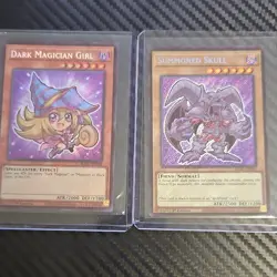 Yu-Gi-Oh! Dark Magician Girl & Summoned Skull Secret Rare - Image 1