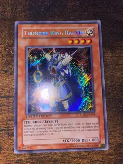 Thunder King Rai-Oh - YG02-EN001 - Limited Edition - Secret Rare - LP - Image 1