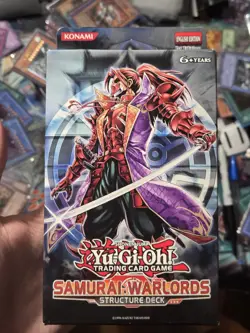 (701102) Yugioh Samurai Warlords Structure Deck 1st Edition - Factory Sealed - Image 1