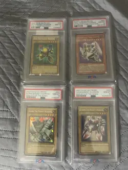 Yugioh DOR Complete Set Alpha Beta Gamma And Valkyrion SDD PSA 10 - Image 1