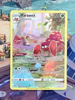 Pokemon TCG Parasect Trainer Gallery Holo Ultra Rare Card TG01/TG30 - Image 1