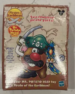 2002 Disney Mr. Potato Head Pirate of the Caribbean 9 Pc Set - Image 1