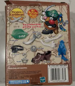 2002 Disney Mr. Potato Head Pirate of the Caribbean 9 Pc Set - Image 2
