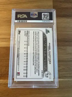 2022 Topps Pro Debut - Chrome Angel Martinez #PDC-188 Gold Refractor /50 (RC) - Image 2