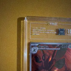 TAG 10 Scizor 116/108 SV3 Ruler of the Black Flame Art Rare Holo JP 2023 - Image 4