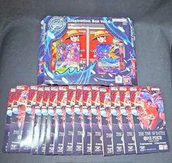 One Piece Illustration Box Vol.6 and Op16 Sleeve packs- Lot of 15 - Sealed - Image 1