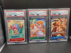 PSA 10 SEQUENTIAL SET McDonald's Promos One Piece Japanese Luffy Nami Chopper - Image 2