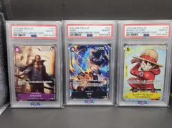 PSA 10 SEQUENTIAL SET McDonald's Promos One Piece Japanese Luffy Nami Chopper - Image 3