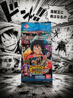 Bandai One Piece AR Formation Carddass 02 Sealed Pack - Image 1