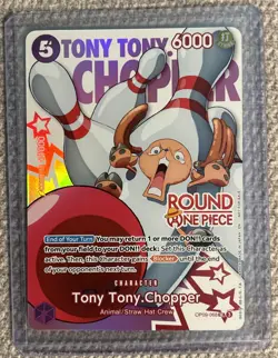 One Piece x Round 1 - Tony Tony Chopper OP09-068 Promo ENGLISH Round One NM - Image 1