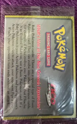 Pokemon Card Marill Black Star Promo # 29 (sealed) Nm-MINT/Unplayed - WOTC tcg - Image 4