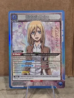 Historia Reiss SR UE10BT/AOT-1-022 Attack on Titan Union Arena - Image 1