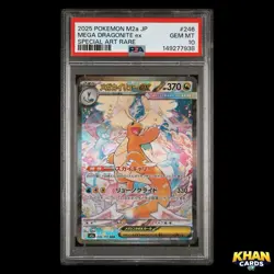 PSA 10 Mega Dragonite Ex 246/193 - Japanese Mega Dream Ex - Pokemon - Same Day - Image 2