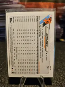 2021 Topps - Image Variation Buster Posey #301 Wearing Catcher's Gear - Image 2